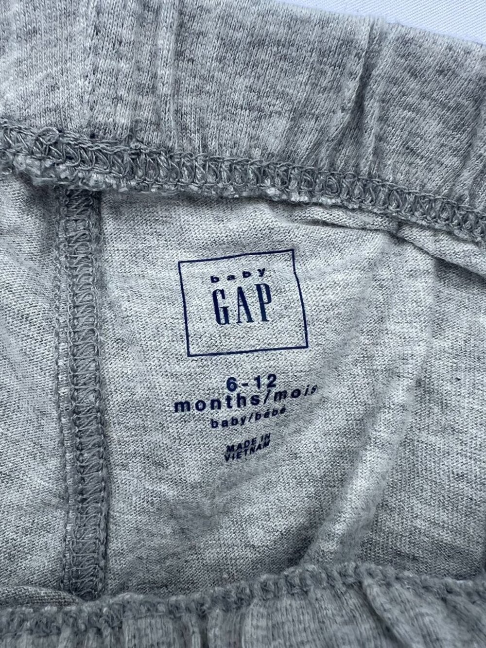 Boys 12M Grey Jogger Lot of 2 — OshKosh + Carter's — GUC - Picture 2 of 8
